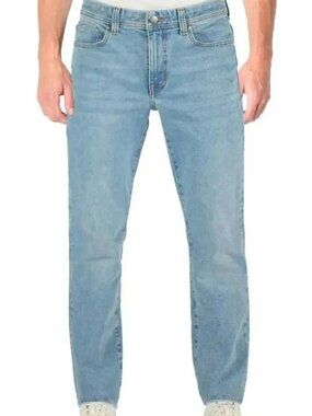 New FIDELITY DENIM JIMMY Slim Straight Jeans Nimes Stretch Treo Wash 29 x 34.5